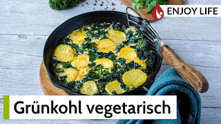 Rezept Grünkohl vegetarisch [upl. by Loeb]