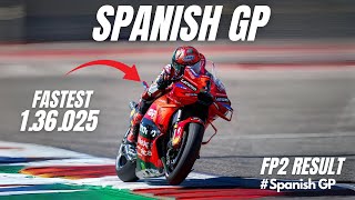 🔴 LIVE MotoGP Spanish 2024  FP2 RESULTS  MotoGP 2024 [upl. by Amberly]