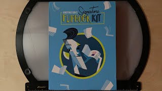 Andymation’s Signature Flipbook Kit Unboxing and Review [upl. by Vernice]