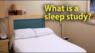 What is a sleep study [upl. by Lizzy904]