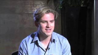 Downton Abbey interview Dan Stevens on Downtons success [upl. by Shaum]