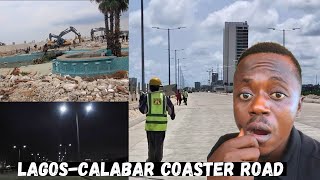 Whats happening on the LagosCalabar Coastal Road  Landmark Beach and Co [upl. by Retrac738]