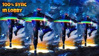 NEW All Fortnite Dances Emotes 100 Sync In Lobby [upl. by Limbert956]