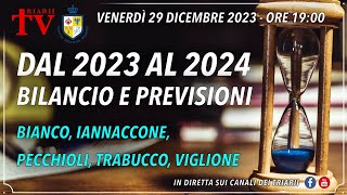 DAL 2023 AL 2024 BILANCIO E PREVISIONI BIANCO IANNACCONE PECCHIOLI TRABUCCO VIGLIONE [upl. by Coveney849]