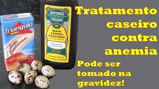 Tratamento caseiro contra anemia [upl. by Eesak]