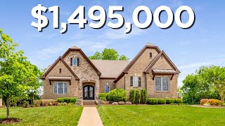 Discover This Stunning 1495000 Luxury Home in Brentwood TN [upl. by Ahteral]