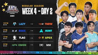 🔴LIVE  MDL PH S4  FILIPINO  Week 4 Day 2 [upl. by Yerak86]