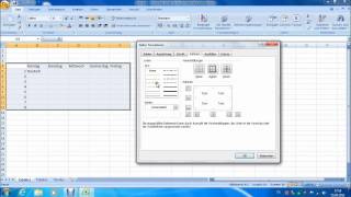 Excel Tutorial Stundenplan erstellen [upl. by Immot]