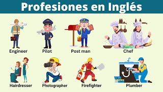 Lista de ocupaciones y profesiones en inglés con imagenes [upl. by Ahdar]