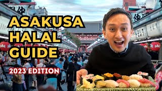 Tokyo Asakusa Halal travel guide  EVERYTHING to know before you visit  halal food in Japan [upl. by Elleryt360]