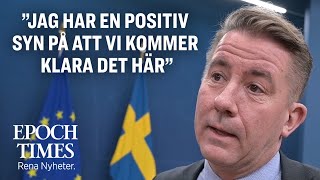 Utredaren ”Jag har en positiv syn på att vi kommer klara det här” [upl. by Naziaf521]