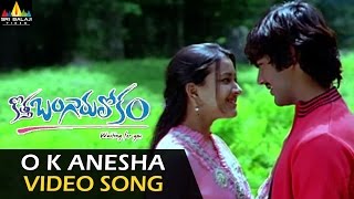 Kotha Bangaru Lokam Video Songs  O K Anesa Video Song  Varun Sandesh Sweta Basu [upl. by Derzon685]