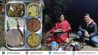 KAUSANI Food Experience Part 1 l Anasakti Ashram  Sumitranandan Pant Museum  LOCAL PAHADI FOOD [upl. by Norak964]