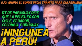 TÉCNICO BARROS SCHELOTTO NOS IGNORA  MADRE Y ABUELA DE SONNE YA SON PERUANAS  U CON BAJAS [upl. by Sedrul]