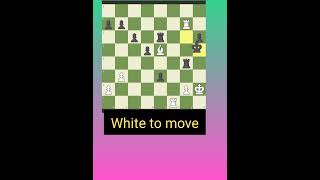 Chess vibes puzzles stockfish  chess chesspuzzle ytviral [upl. by Dnalrah]