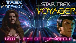 Star Trek Voyager  1x07  Eye Of The Needle REVIEW Feat Ribbit startrek startrekvoyager [upl. by Kolnos633]