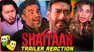 SHAITAAN Trailer Reaction  Ajay Devgn  R Madhavan  Jyotika [upl. by Abeh]