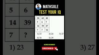 test your IQ for brillion solved with answer [upl. by Arok]