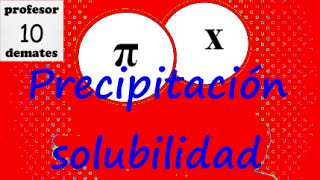 Calcular la solubilidad de una sal TRUCOS miligramos litro [upl. by Warchaw]