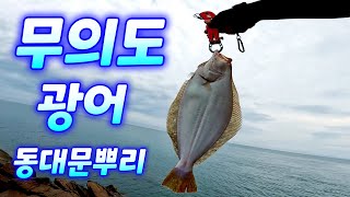 무의도 광어 포인트 탐사 동대문뿌리 광어낚시 flatfish fishing [upl. by Woolley]