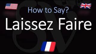 How to Pronounce Laissez Faire CORRECTLY English American French Pronunciation [upl. by Eileen]