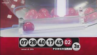 Powerball January 8 2024 [upl. by Garnes135]