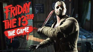 PLAYING AS JASON on FRIDAY THE 13TH GAME [upl. by Alphonsine]