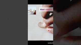 heart broken braceletkavi drawing and craftskavi drawing kavi craftsshorts videosviral video [upl. by Errehs]