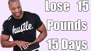 Lose 15 Pounds in 2 Weeks 👉 15 min HIIT Workout for Fat Loss [upl. by Denys]