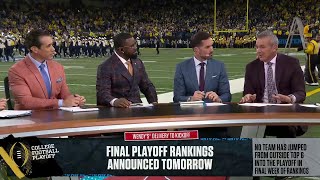 What teams are in the CFP featuring Michigan Alabama Texas and more  CFB on FOX [upl. by Esther]