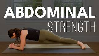 Yoga For Abdominal Strength [upl. by Aicined245]