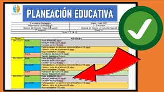 TUTORIAL Cómo Hacer una PLANEACIÓN DIDÁCTICA 2022  Pedagogía [upl. by Selwyn596]