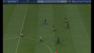 PES 2009 NEWMESSI GOALS AND SKILLS [upl. by Etnuaed194]