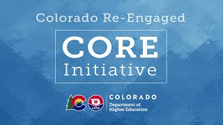 Governor Jared Polis Shares About the Colorado ReEngaged CORE Initiative [upl. by Nybbor593]