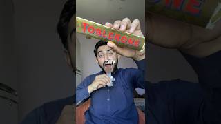 i Tasted Toblerone for the First Time😱shorts [upl. by Hernandez]