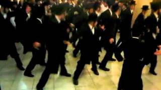 Chasidim dancing at a wedding in Israel [upl. by Froemming]