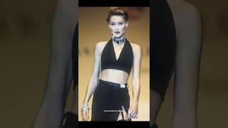 Carla Bruni for blumarine ss95dark feminine energy \ walking model runwaywalk 90s [upl. by Aritak]