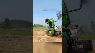 Towing Competition Between A Mini Tractor Made By A Fan Of Nishhu Deshwal And A Tractor  shorts [upl. by Nataniel374]