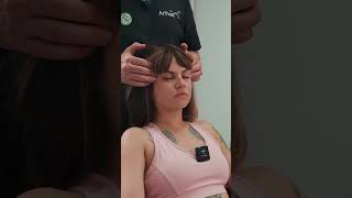 Relaxing shoulder and head massage for Evelin relaxingmassage [upl. by Enidan582]