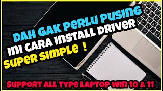 Otomatis  Cara Update amp Install Driver Laptop Komputer [upl. by Acimehs]