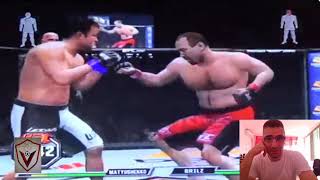 Vladimir Matyushenko Vs Jason Brilz  UFC Undisputed 3 Fight Simulation [upl. by Kablesh882]