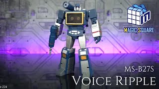 Decepticon Soundwave  Magic Square Legends Scale MSB27S Voice Ripple Review transformers toys [upl. by Aldred489]