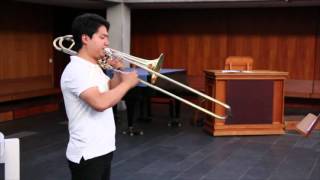 Hungarian March Trombone Solo [upl. by Nesral]