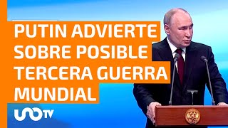 A un paso de la Tercera Guerra Mundial Putin lanza advertencia a Occidente [upl. by Tsyhtema798]