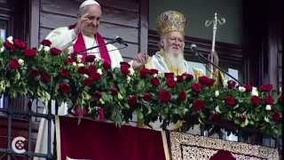 Pope patriarch pray for unity [upl. by Tiertza]