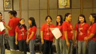 Chapel of The Eucharistic Lords Choir SM Megamall  Pagibig ang NaghahariHumayo Na [upl. by Assilla]