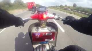 Woolacombe 2014 scooter rally return part 2 [upl. by Prem]