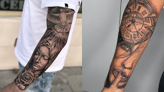 ESTILOS DE TATUAGENS NO BRAÇO MASCULINO PARA SE INSPIRAR  TATOO BRAÇO FECHADO  TENDÊNCIA 2022 [upl. by Buke]