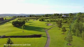 Hole  1 Greenacres Golf Club [upl. by Chap213]