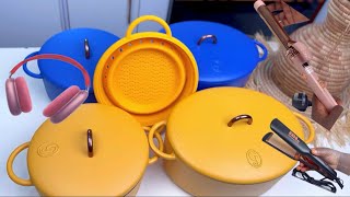 UNBOXING MY LUXURY COOKWARE SET  UZOMS KITCHEN [upl. by Mcdougall510]